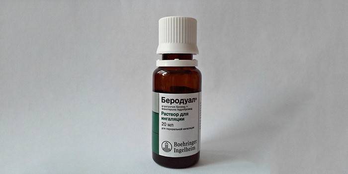 Lek na inhalator