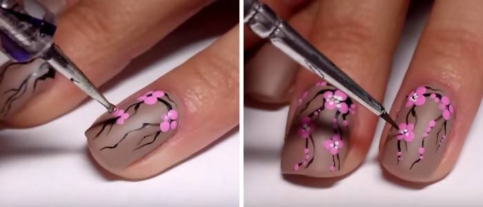 Como hacer pintura japonesa de uñas