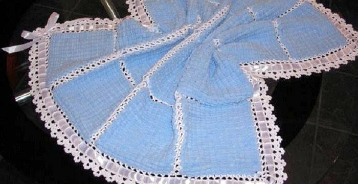Manta de hilo sin marco