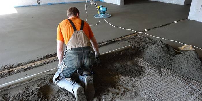 Betonilha semi-seca mecanizada