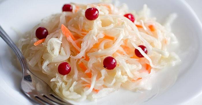 Calorie kapusta