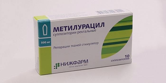 Czopki z metyluracylem na zapalenie gruczołu krokowego