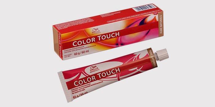 Toque de cor Wella