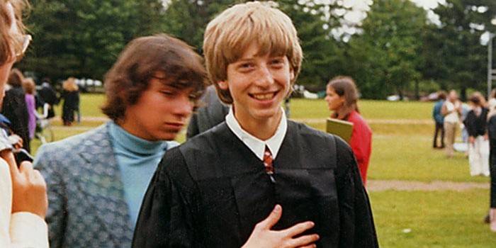 Bill Gates em sua juventude