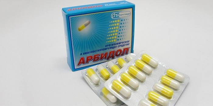 Arbidol do zapobiegania i leczenia grypy