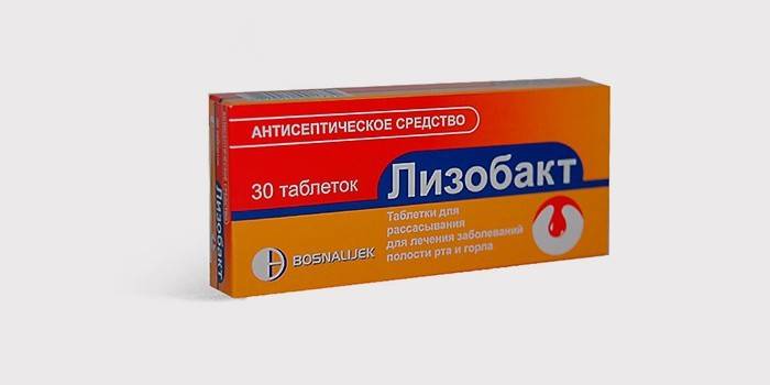 Lizobakt para o tratamento de faringite em mulheres grávidas