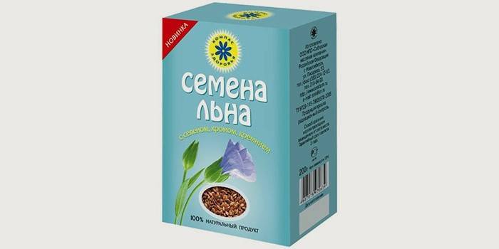 Ľanové semeno na ošetrenie ľudových liekov Helicobacter pylori