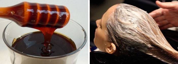 La resina de montaña es buena para el cabello.