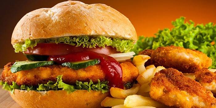 Comida chatarra grasosa
