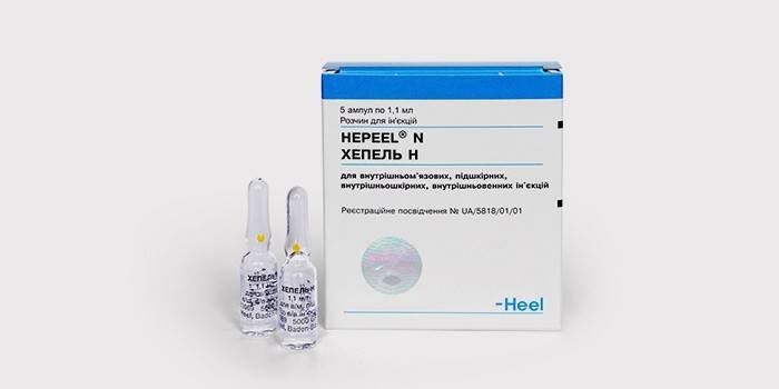 Hepatoprotector infantil Hepel