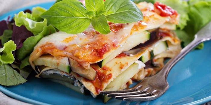 Dieta zeleninová lasagne