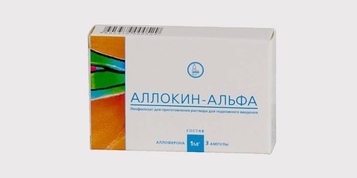 Allokín-alfa na liečbu HPV u žien
