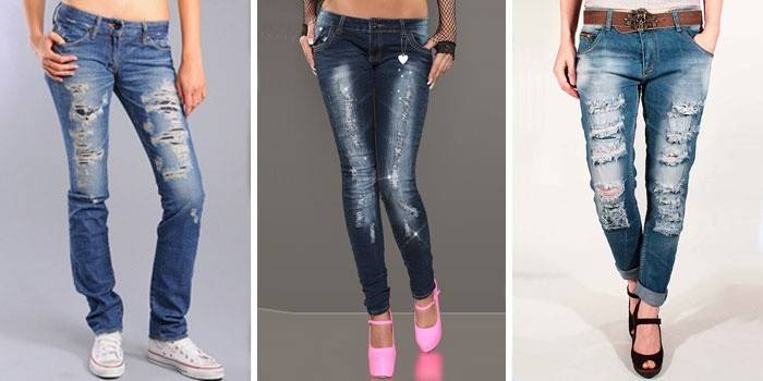 Como branquear jeans e buracos