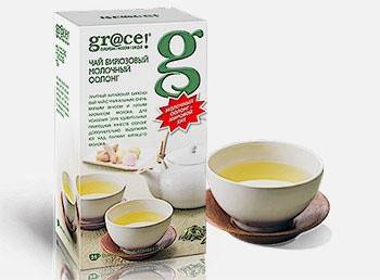 Łaska Oolong z turkusowego mleka