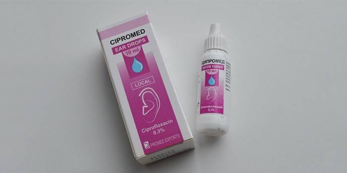 Antybiotyk do uszu Cypromed