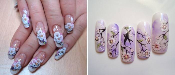 Arte de uñas de estilo japonés