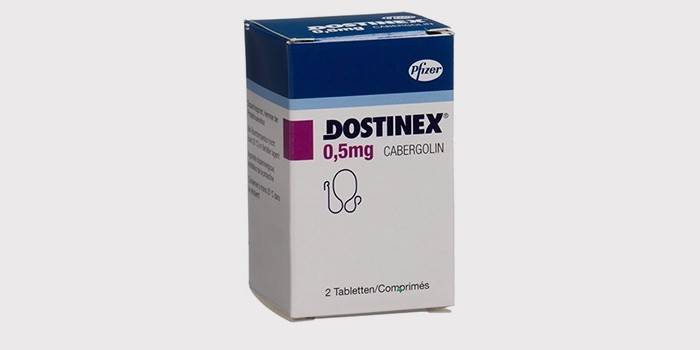 Lek na zatrzymanie laktacji - Dostinex