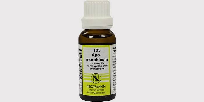 Vomitar medicação para alcoolismo - Apomorfina