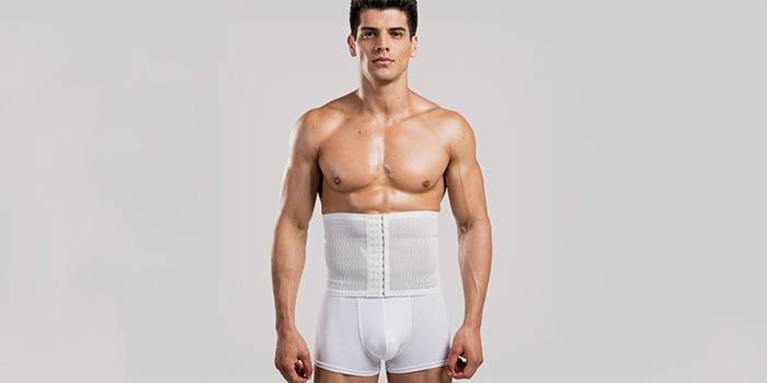 Espartilho masculino