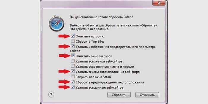 Como limpar o cache do Safari