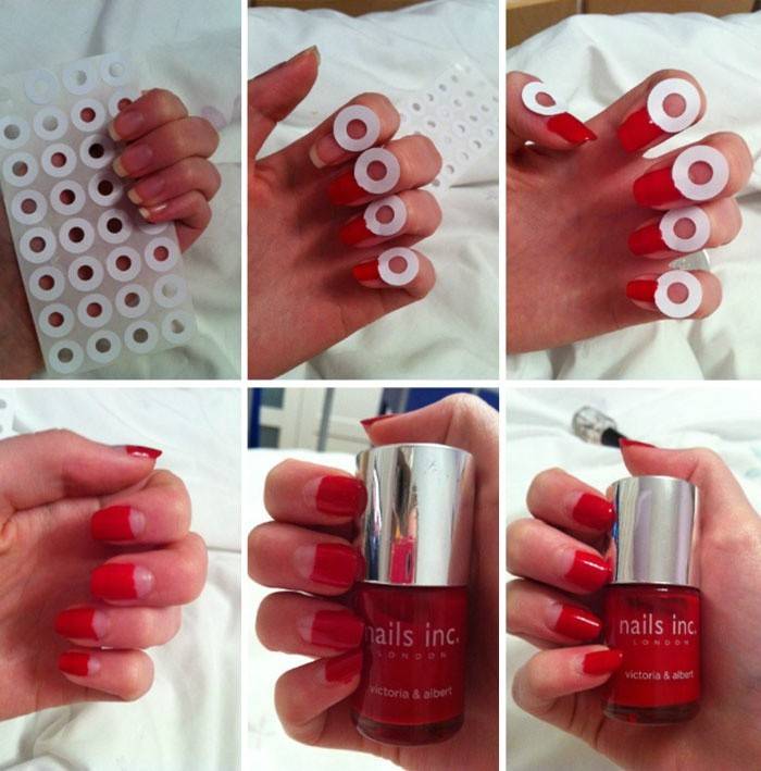 Como fazer uma manicure clara da lua