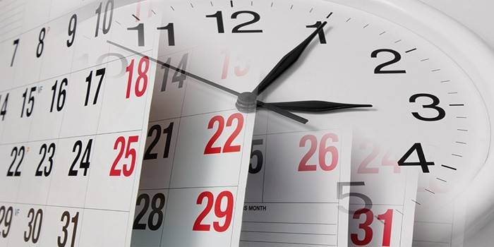 Reloj y calendario