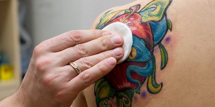 Cuidado del tatuaje