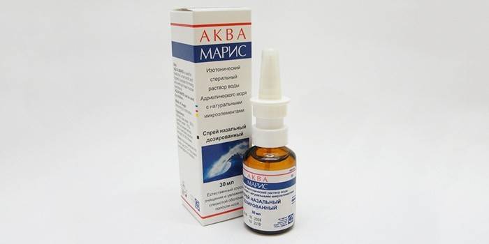 Spray de sinusite - Aqua Maris