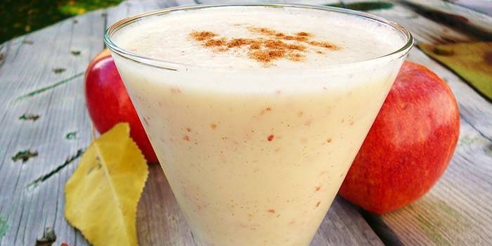 Ovsené vločky smoothie