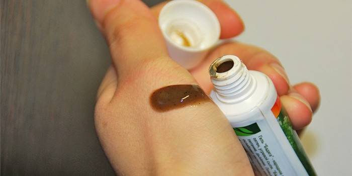 O aparecimento de acne gel