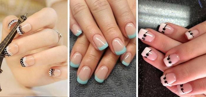 Francuski manicure w modzie 2016