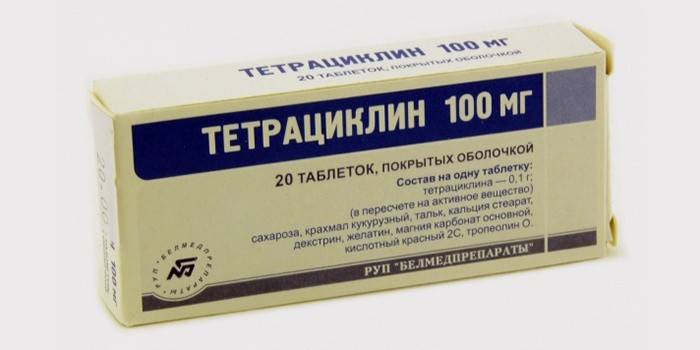 Tetracyklina na boreliozę