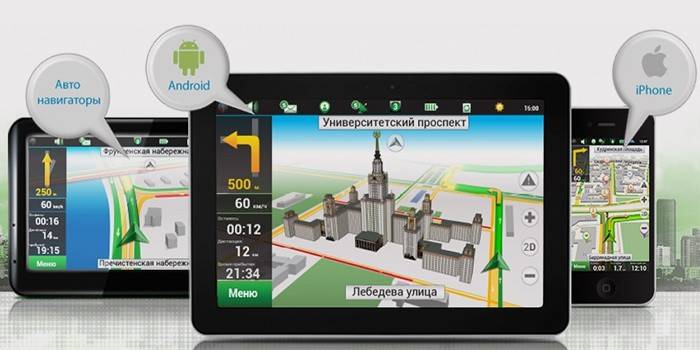 Mapy Navitel na navigátoroch automobilov