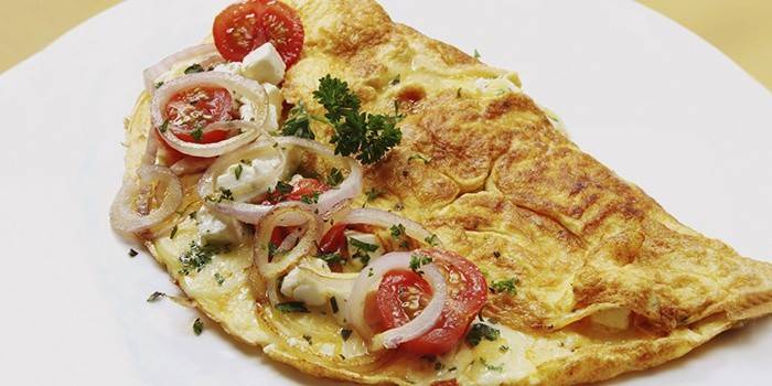 Tortilla adelgazante de tomate