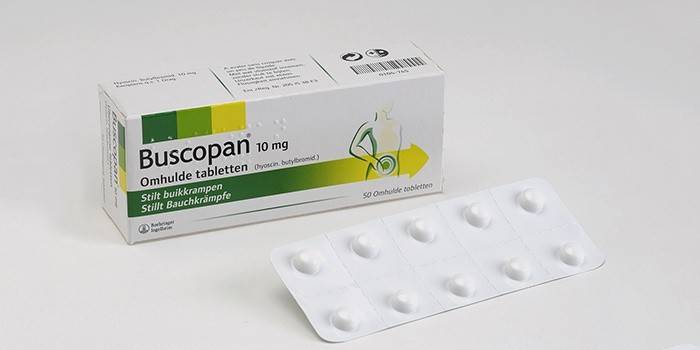 Buscopan na zápal pankreasu