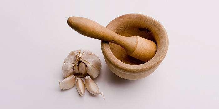 Cesnak a malta