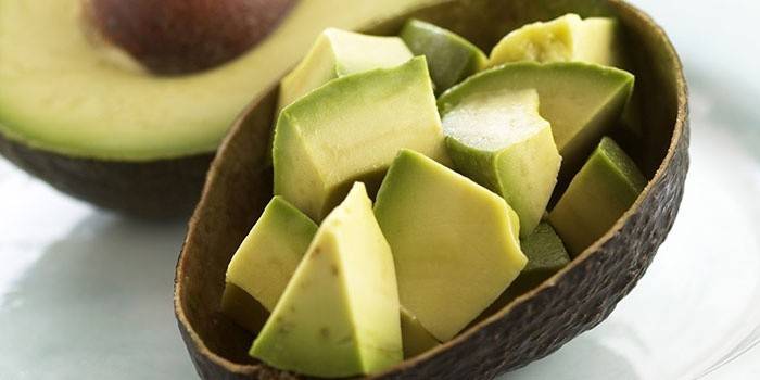 Composición de aguacate