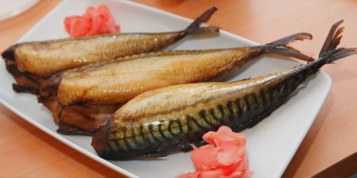 Peixe Fumado com Gengibre