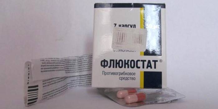 Liek na liečbu drozdu u mužov: Flucostat