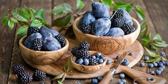 Ingredientes para Plum Jam