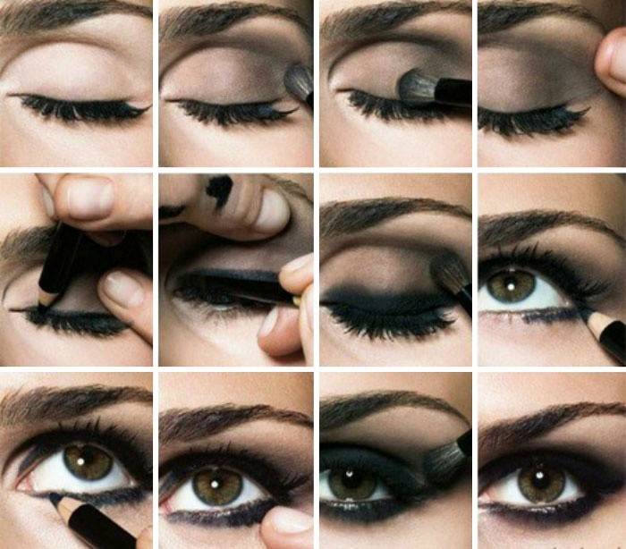 A criação em fases dos olhos esfumados clássicos