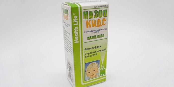 Gotas de alergia nasal para crianças - Nazol Kids