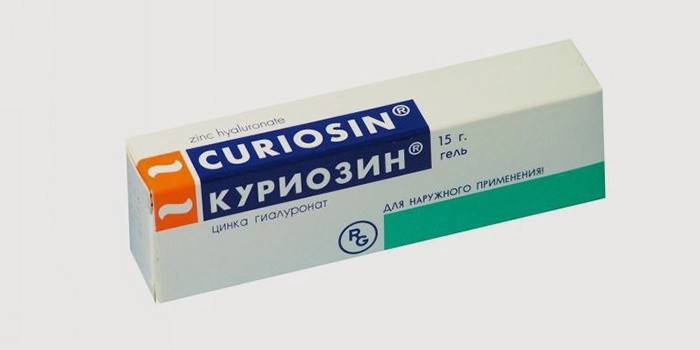 Maść Curiozin na trądzik na plecach