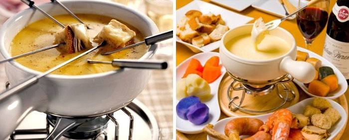 Fondue de queso
