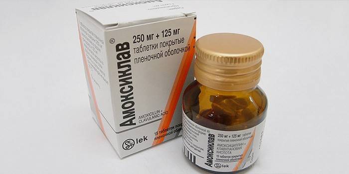 Tabletki Amoxiclav
