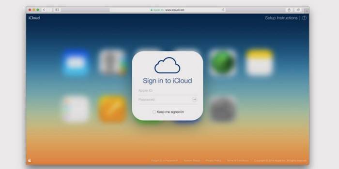Zaloguj się do iCloud