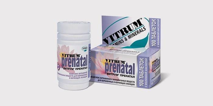 Vitamíny Vitrum prenatálne