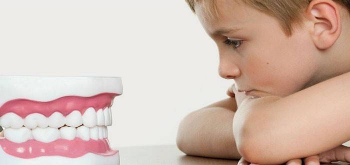 Dolor de muelas en un niño