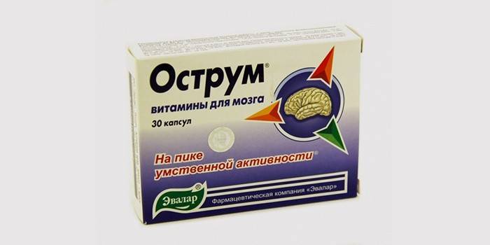 Lek Ostrum na pamięć i mózg