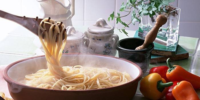 Espaguete de cozinha